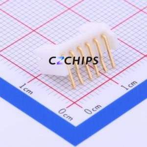 S6B-PH-K-S-GW(LF)(SN) Wire-to-Board Pin Header Bent Lead Through Hole,P=2mm Connector 1x6P 2mm Right Angle Insert PH - Product Image 2