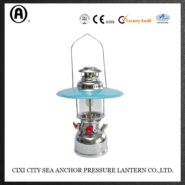 Genuine 950-type Sea anchor brand steam lamp 500-600CP portable glowed  kerosene lamp outdoor camping lantern Camp Lamp