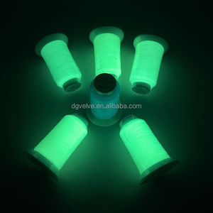 Chất Lượng Cao Tùy Chỉnh Sáng Polyester Thêu Chủ Đề Sợi Bán Buôn Phát Sáng Trong Bóng Tối Filament Loại Cho Dệt Kim - Product Image 3