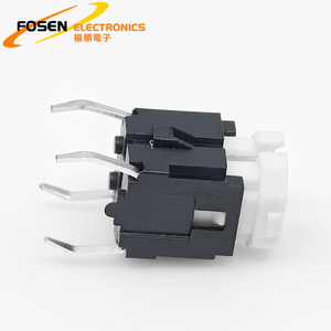 12V dẫn nút AC 250V 250 ± 30gf nhỏ đẩy nút xúc giác nhúng 6*6mm 4pin cảm ứng chuyển đổi ánh sáng đỏ xanh xanh trắng - Product Image 6