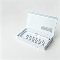 Custom Plastic Pen Set Packaging Box with Window Custom Printed Paperboard Gift Box OEM Wholesale
