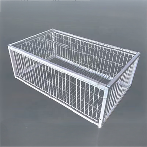 Dört tek yönlü erişim girişleri, taşınabilir açık güvercin kapanları ile kaçış geçirmez tasarım güvercin kafesi ile güvercin kapanları - Product Image 4