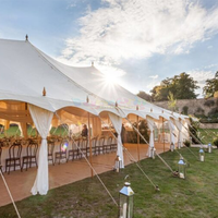 Vente flash - Grandes tentes de luxe pour événements 20x30 20x40 40x100 en aluminium, tentes de réception pour mariages, fêtes, événements commerciaux en plein air
