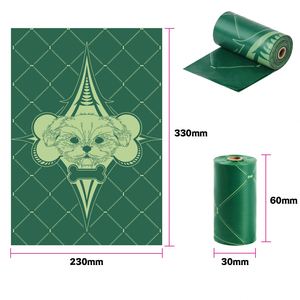 Bolsas Compostables para Excremento de Perro, Biodegradables, Portátiles, de Almidón de Maíz, Directo de Fábrica - Product Image 3