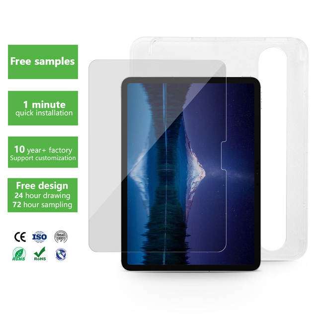 Premium Privacy Anti-dust Anti-reflective Glass Anti-scratch Full Coverage Tempered Glass Film 11 12.9 Inch for ipad Pro