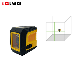 Cg1001 công cụ cấp laser công nghiệp 2-dòng chùm màu xanh lá cây pin Powered nhôm xây dựng ngang dọc chéo - Product Image 2