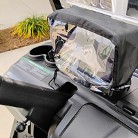 Housse de protection d'écran pour chariot de golf personnalisée, lavable et avec fonction tactile