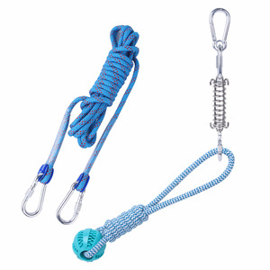 Juguetes para Perros Resistentes y Ecológicos de Cuerda Bungee para Masticar y Colgar, para Uso en Interiores y Exteriores - Product Image 1