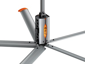 Ventilateurs de plafond HVLS RTFANS 11/13/16 pieds pour l'école, les restaurants, les centres commerciaux, ventilation, options de taille 3.3 / 4.0 / 4.7 mètres - Product Image 3