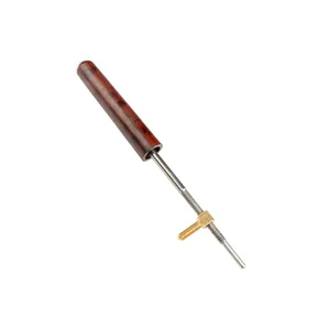 Pièces de rechange en bois de serpent et ébène pour archets de <span class=keywords><strong>contrebasse</strong></span>, boutons de grenouille et vis de style allemand avec œillet en laiton - Product Image 3