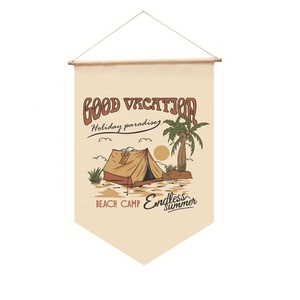 Personnalisé 30*45cm Bohème Dreamcatcher Fanion Style <span class=keywords><strong>Scandinave</strong></span> Camping <span class=keywords><strong>Drapeau</strong></span> Pentagramme Impression Numérique Fournitures Décoratives - Product Image 1