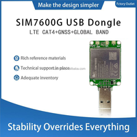 Module Dongle SIM7600G 4G CAT-M&NB-IoT prenant en charge LTE CAT4 avec carte adaptateur Mini PCIE SIM7600E-H-PCIE SIM7600G-H-PCIE