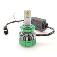 Phare Led Clignotant K14 Lumière 12V 150W 15000lm Ampoule H1 H3 H4 H7 H11 9005 9006 Phare LED Double Couleur et Lumière Clignotante