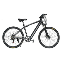 Bicicleta eléctrica de montaña para hombre, vehículo de dos motores, ruedas grandes, eco, para adulto