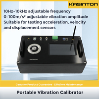 Calibrateur de vibrations portable JSD-JZY05ASP, bande passante 10Hz-10kHz, test de capteur sismique, calibrateur numérique de capteur de vibrations