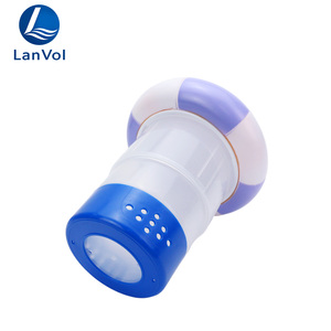 Distributeur de comprimés chimiques amusant en forme de canard flottant, ajustable pour piscine et <span class=keywords><strong>spa</strong></span>, alimentateur de chlore en plastique, facile à utiliser - Product Image 5