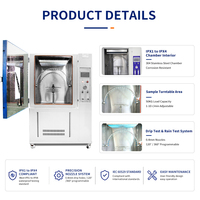 IPX1 IPX2 IPX3 IPX4 Rain Spray for Chamber IEC 60529 Waterproof Testing Equipment Stainless Steel High Accuracy for Electronics