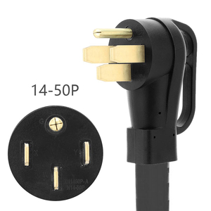 Nema <span class=keywords><strong>14</strong></span>-50P Stekker Netsnoer 125V/250V Sjtw 4c 6/8awg Kabel Met 50 Ampère Terminal Gestript Usa Generator Verlengsnoer - Product Image 4