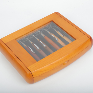 Variedad de Cajas de Madera Hechas a Mano para Plumas, Fabricadas con Madera MDF, con Forma Rectangular para Organización y Almacenamiento - Product Image 6