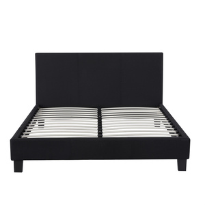 Nuovo Design americano moderno in legno doppia Queen King Size Base del <span class=keywords><strong>letto</strong></span> - Product Image 4