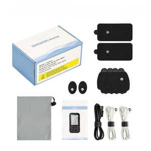 Mesin pijat elektrik ABS portabel, mesin pemijat elektrik Digital, mesin pijat denyut Meridian, peralatan terapi fisik penghilang nyeri - Product Image 3