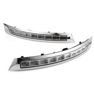 <span class=keywords><strong>DRL</strong></span> ไฟ LED 12V สำหรับ <span class=keywords><strong>Volvo</strong></span> XC90 2007-2013,ชิ้นส่วนอะไหล่ตัวครอบไฟตัดหมอกกันชนสำหรับช่วงกลางวันจำนวน1คู่ - Product Image 1