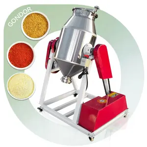 Équipement Mélangeur vertical pour ingrédients secs Herb Tea Premix Wash Blender Spice Mix Food Powder Drum Mixer
