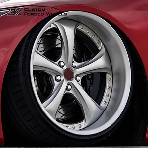 ล้อฟอร์จ 2/<span class=keywords><strong>3</strong></span> ชิ้น ขอบ 18 19 20 21 22 นิ้ว 5 รู 5x114.<span class=keywords><strong>3</strong></span> 5x100 5x108  ขัดเงา 5 ก้าน สำหรับรถ JDM แต่งซิ่ง นิสสัน เล็กซัส - Product Image 1