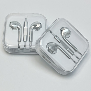 TikTok Hot Seller Metal <b>Wired</b> Earphone Silver Colorful Plated In Ear With Mic Type C 3.5mm For iPhone Android - Product Image 1