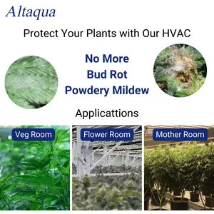 Altaqua Fresh Air Duct Type Ceiling Dehumidifier Industrial Warehouse