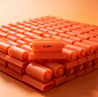 Service d'impression de pièces en plastique personnalisées, blocs de construction ABS, briques de haute qualité, couleur métallique, OEM ODM, usine