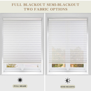 Shangri La Modern Electric Roller Shades Persianas de <span class=keywords><strong>tela</strong></span> verticales integradas Ventanas francesas Impermeable Blackout Características Paquete de caja - Product Image 4