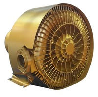 Souffleur à canal latéral régénératif 10HP 7,5kW 8,6kW Triphasé 380V Faible bruit pour le transport pneumatique