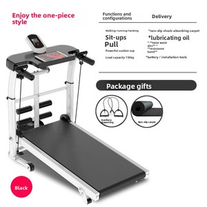Tapis roulant compact multifonction pour la maison, silencieux, mécanique, pliable, équipement de fitness, vente chaude - Product Image 4