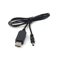 Kabel Data USB 5V ke 12V, Kabel Konverter Peningkat Tegangan DC