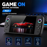 Console de jeu portable M27 avec écran IPS de 7 pouces, système Linux, plus de 30 simulateurs, charge Type-C, console de jeu rétro Plus