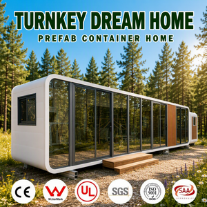 Apple Cabin Apple Shaped Prefab House Glamping Pod for Eco Lodge Resort Vacation Rental Modern Mobile Tiny <strong>Home</strong> - Product Image 1