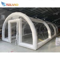 Dôme à bulles rétractable personnalisé pour l'hiver, tente de natation, couverture gonflable pour piscine