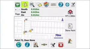 ฟิลด์ Android และระบบซอฟต์แวร์สำรวจที่ดินด้วยสำหรับ GNSS และสถานีทั้งหมด - Product Image 1