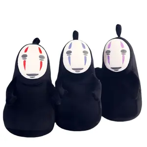 Muñecos de peluche de Anime de 3 estilos para hombre, muñecos de peluche de Spirited Away, sin cara