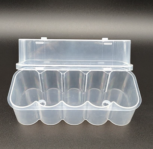 Caja para viales de 10 ml, caja para polvo liofilizado, vacuna para mascotas de PP con tapa, caja de embalaje transparente de plástico, venta al por mayor - Product Image 3