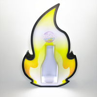 Affichage commandé rechargeable de Glorifier de transporteur de présentateur de bouteille de LED de logo personnalisé pour la boîte de nuit