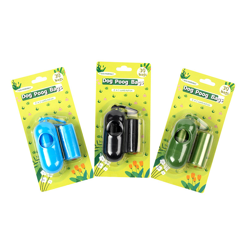 2 rollos de bolsas + un dispensador