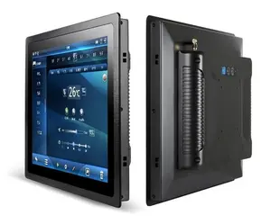 BIAOPAI Desktop / embedded / VESA100*100mm ddr3 ddr4 i3 i5 i7 all in one android tablet 12.1 inch industrial panel pc