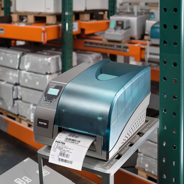 Postek G6000 Industrial Label Thermal Barcode Printer 600dpi 4ips Warehouse Label USB Barcode Printer