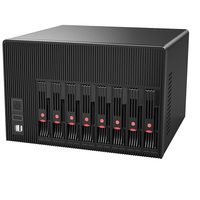 BKHD Hot NAS 8 Bay C612 LGA2011-3 Intel Xeon E5- V3/V4 6 LAN 10 SATA PCI-E 3.0 16X Firewall VPN Router Network Storage Server