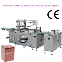 Caja automática de cosméticos para perfume, máquina de envoltura de celofán 3D, a precio de fábrica