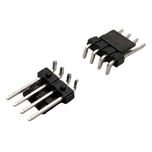 Connecteur YZCONN personnalisé pour automobile, 4 broches, 2,54 mm, connecteur mâle PCB à angle droit, fil-carte, haute intensité, terminal électronique automobile - Product Image 1