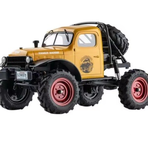 Voiture télécommandée FMS 1:24 POWER WAGON FCX24 RC Crawler Model Buggy 4x4 pour sable, désert, route de terre, pour hommes et garçons, jouets 1/24 - Product Image 2