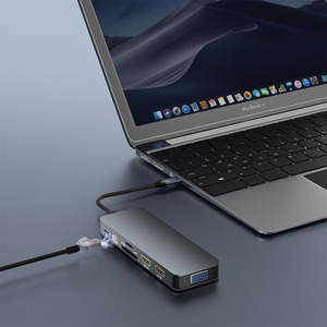 Usb C Docking <span class=keywords><strong>Station</strong></span> <span class=keywords><strong>Dual</strong></span> HDMI Monitor <span class=keywords><strong>Dual</strong></span> HDMI Monitor Hub Multiport Adapter đối với Dell HP iPhone 15 Series - Product Image 5